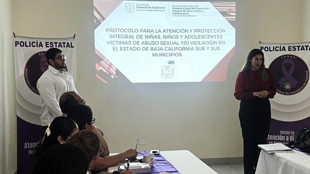 Presenta SIPINNA BCS protocolo para atender a niñas, niños y adolescentes víctimas de violencia