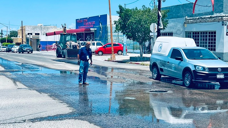 Suspende COEPRIS venta de alimentos en zonas con escurrimientos de aguas negras