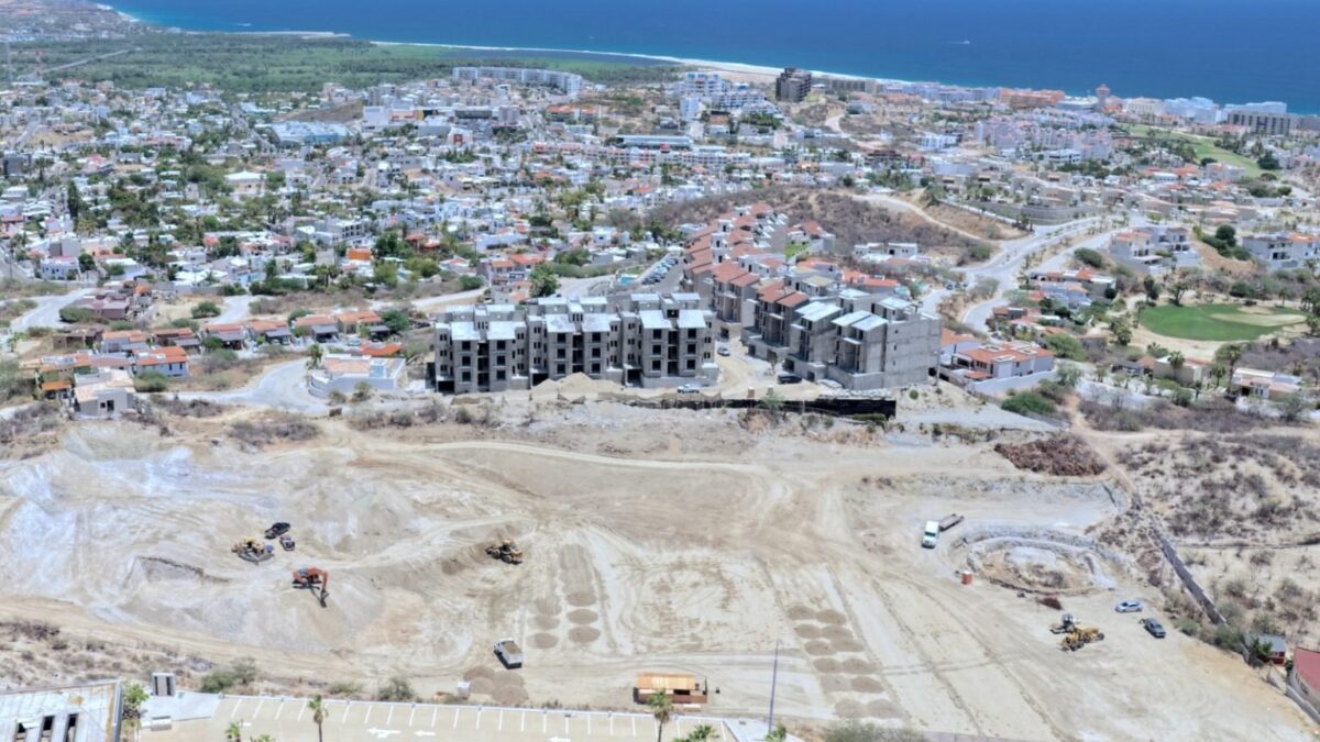 Avanza construcción del Teatro Lomelí en San José del Cabo