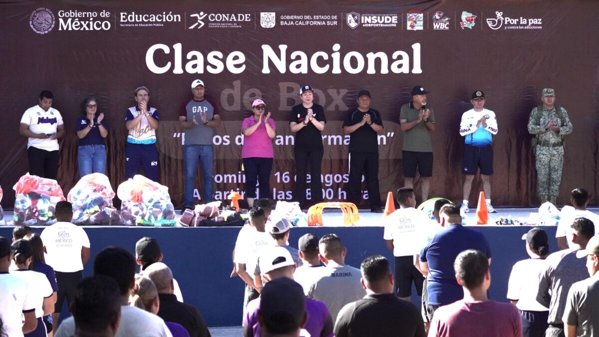 Reúne Clase Nacional de Box a más de 500 sudcalifornianos