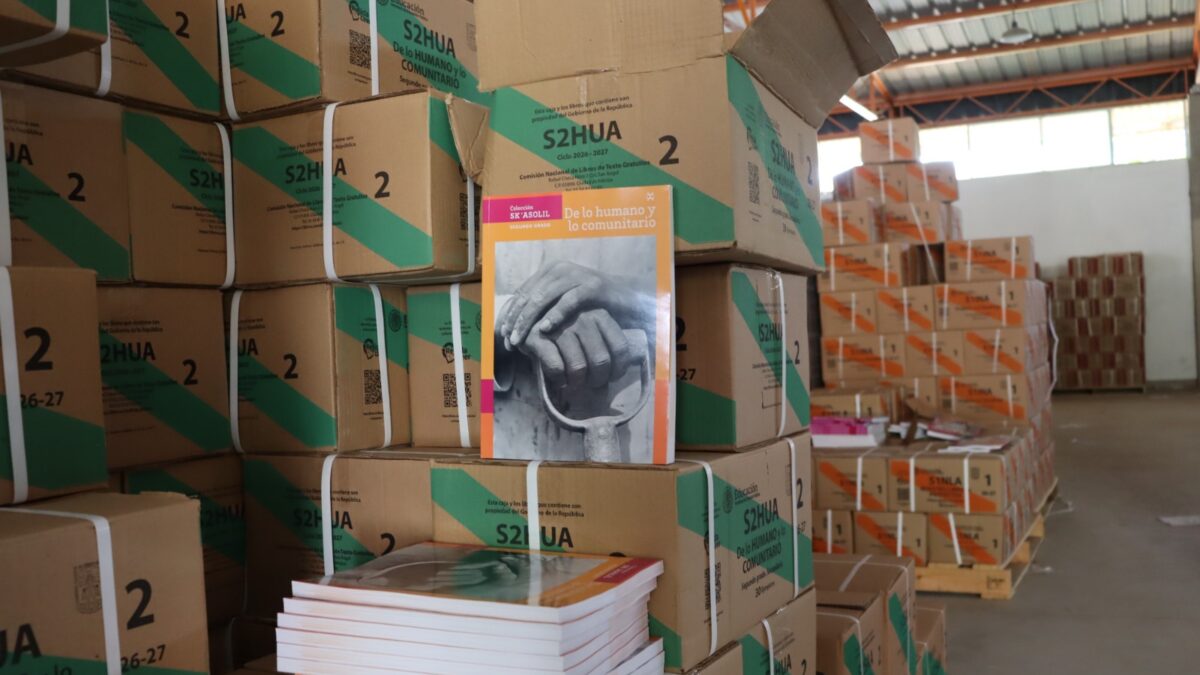 Concluirá SEP distribución de más de un millón de libros de texto gratuitos para el ciclo 2026-2027