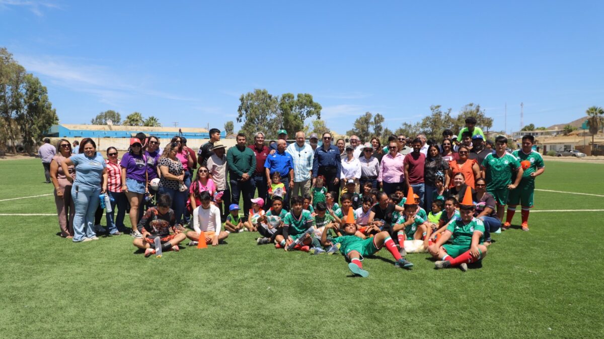 Gobernador entrega nuevos espacios para el deporte en Bahía Tortugas e Isla Natividad