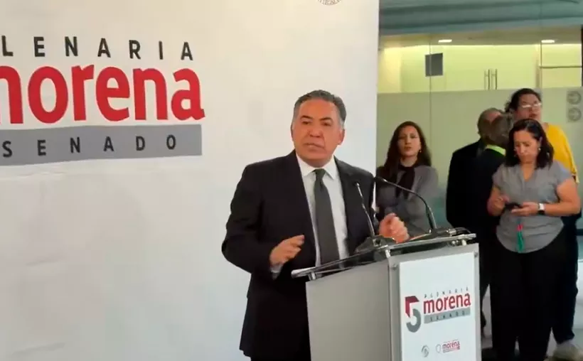 Enrique Inzunza reaparece en el Senado tras 118 días de ausencia
