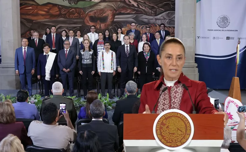Sheinbaum ve posible reducir más los gastos de ministros de la SCJN