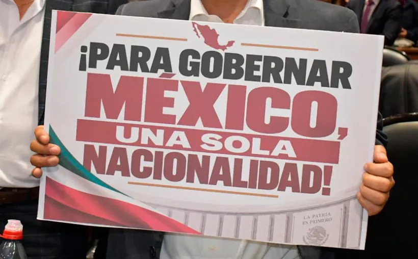 Diputados aprueban en lo general reforma contra doble nacionalidad