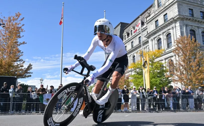 Isaac del Toro logra histórico quinto lugar en Mundial de Ciclismo