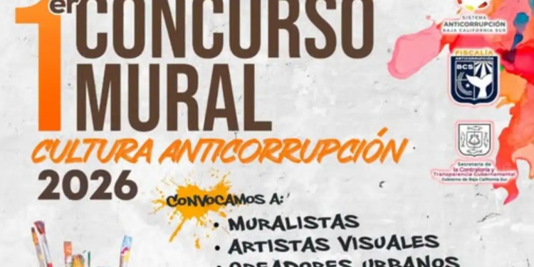 Invitan al primer Concurso Estatal de Murales Cultura Anticorrupción 2026