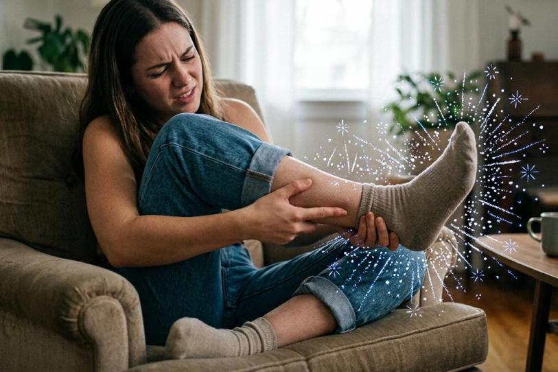 ¿Por qué sentimos que una parte del cuerpo “se durmió”? Qué ocurre realmente con los nervios