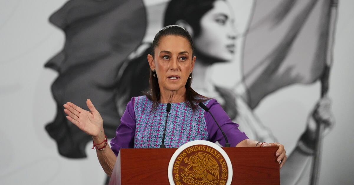 Sheinbaum niega que mayoría de mexicanos apoye intervención de EU contra el crimen organizado