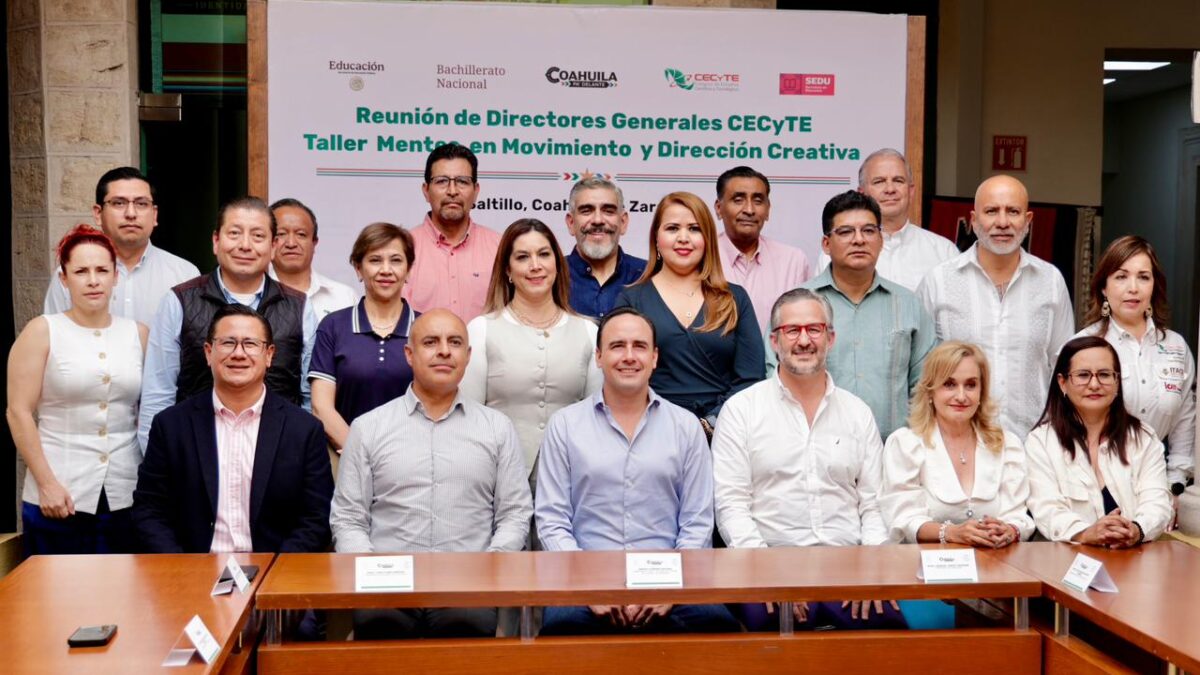 Participó CECyTE BCS en reunión nacional para analizar retos de la Educación Media Superior