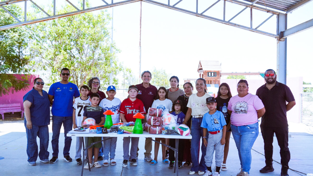 Recorre Caravana del Deporte más de 40 comunidades de BCS