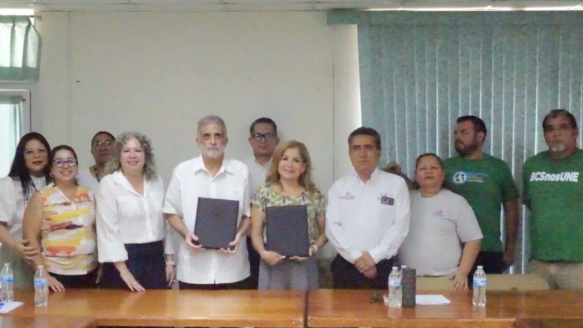 Formalizan CONALEP e ISIPD convenio para fortalecer la inclusión educativa en BCS