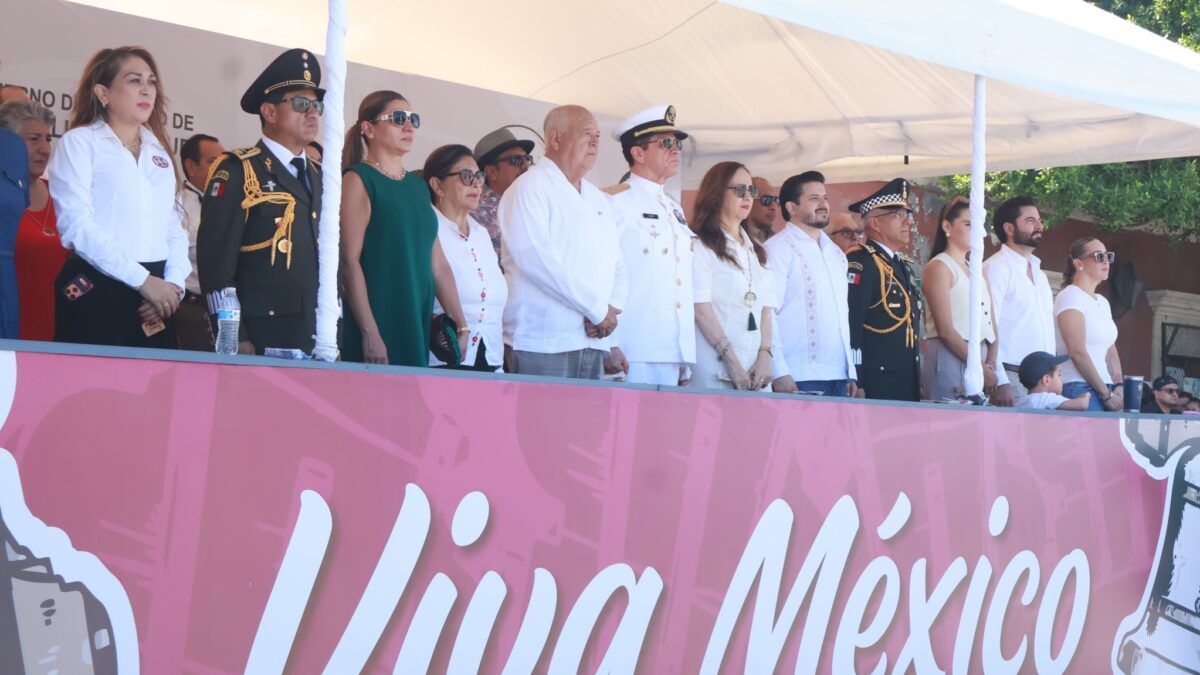 Refrenda Gobernador valores de identidad nacional en el 216 aniversario del inicio de la Independencia de México