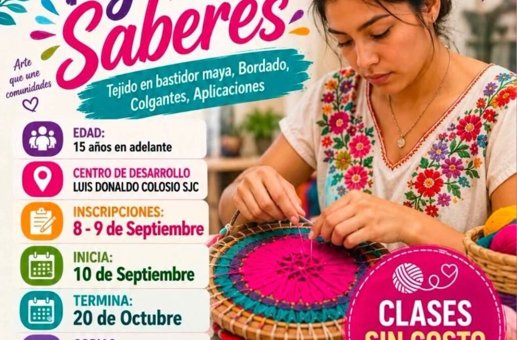 Abre DIF Los Cabos taller gratuito de tejido, bordado y aplicaciones en San José del Cabo