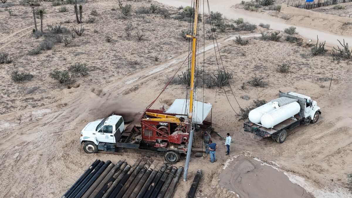 Concluye CEA perforación de pozo para reforzar abasto en Vizcaíno