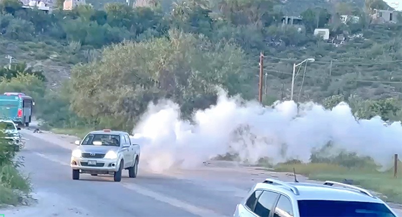 Avanza estrategia estatal contra el dengue con fumigación de 23 mil hectáreas