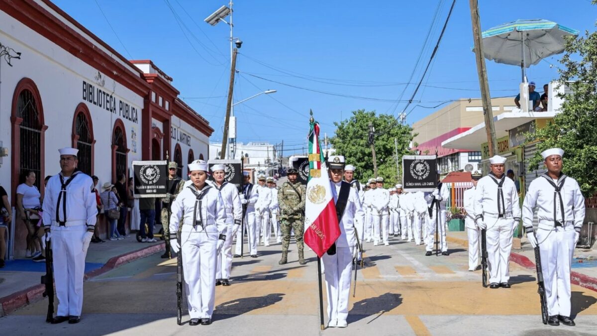 Conmemora XV Ayuntamiento de Los Cabos el 216º Aniversario de la Independencia de México con Desfile Cívico-Militar