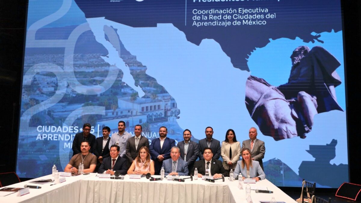 Participa ICATEBCS en Reunión Anual de la Red de Ciudades del Aprendizaje de México 2026