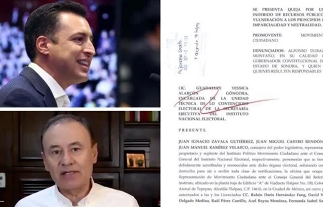 Va MC contra Durazo ante el INE por crítica a Colosio