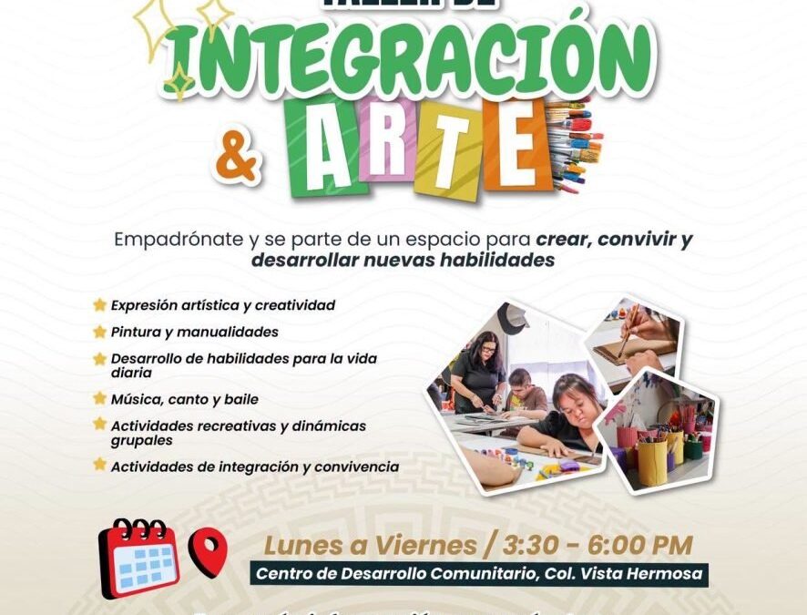 XV Ayuntamiento de Los Cabos a jóvenes con discapacidad al Taller de Integración y Arte