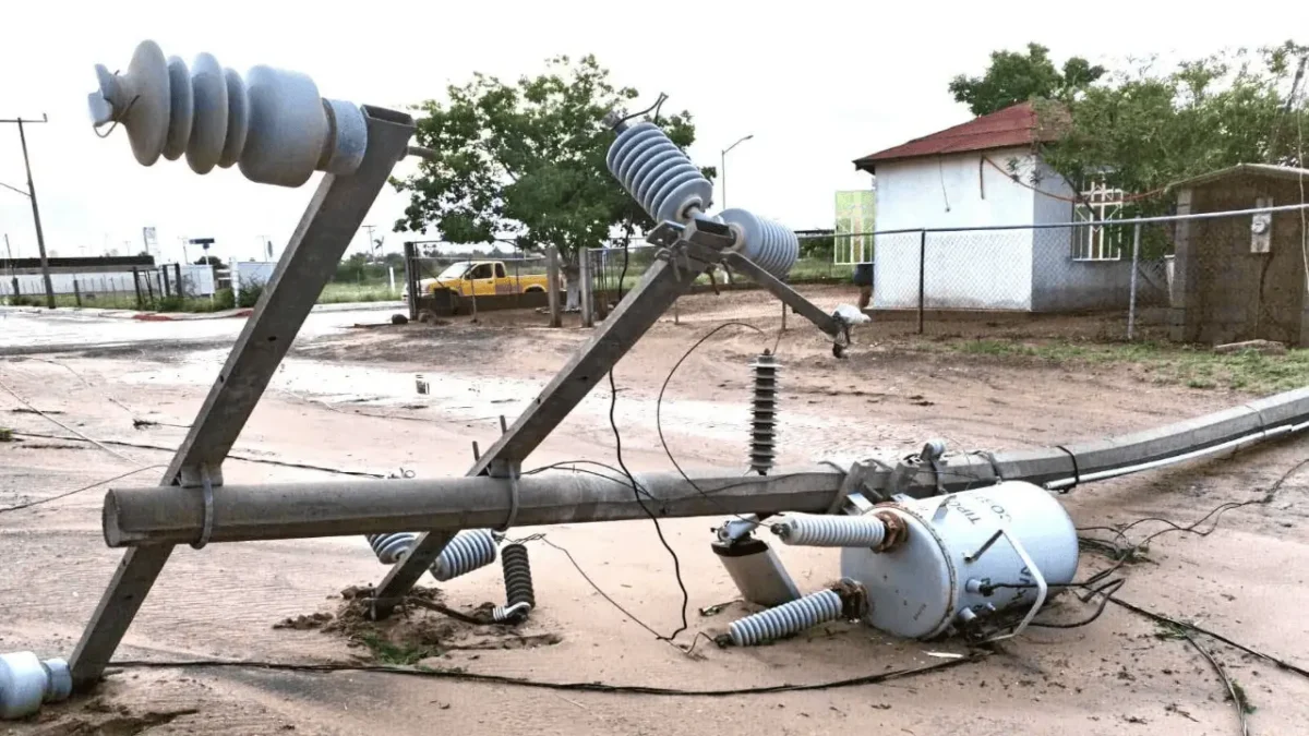 Dejó “Polo” a 20 mil usuarios sin luz