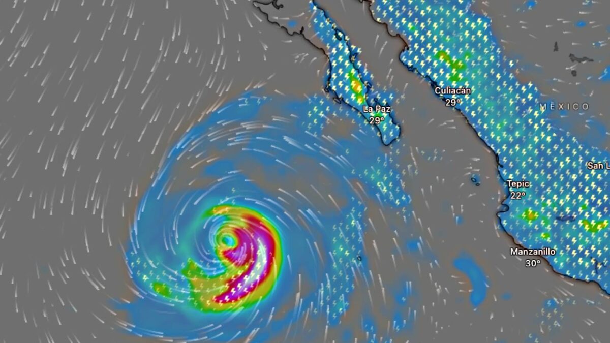 Lluvias continuarán en BCS mientras el huracán Marie gana fuerza lejos de Los Cabos: Conagua