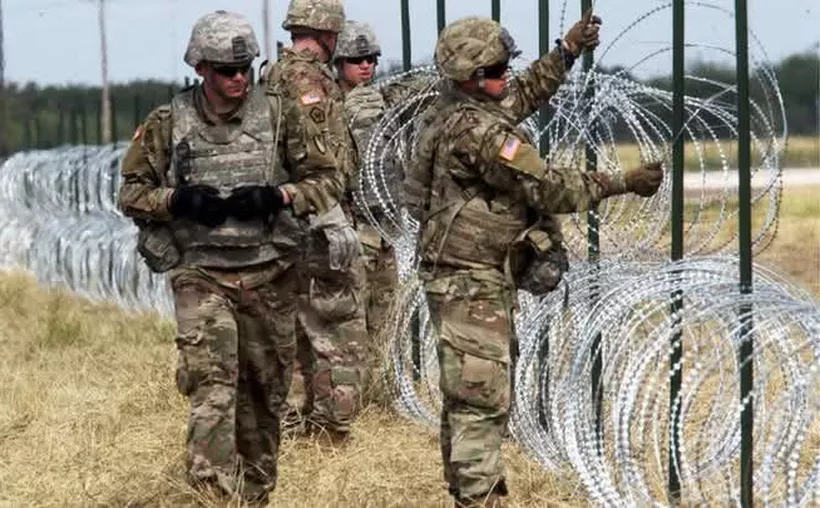 México explica despliegue de 500 soldados de EU en la frontera