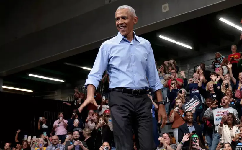 Obama arremete contra Trump y llama a votar por demócratas