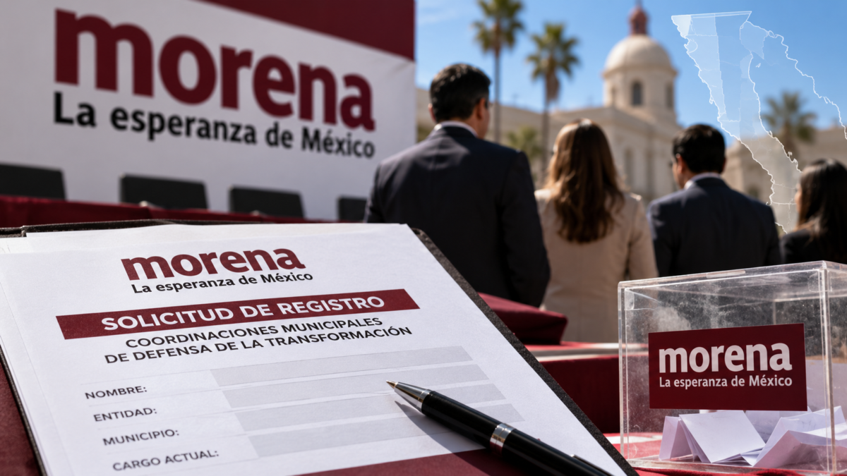 Abre Morena registro para coordinaciones municipales en BCS; alcaldes y diputados no tendrán que dejar sus cargos