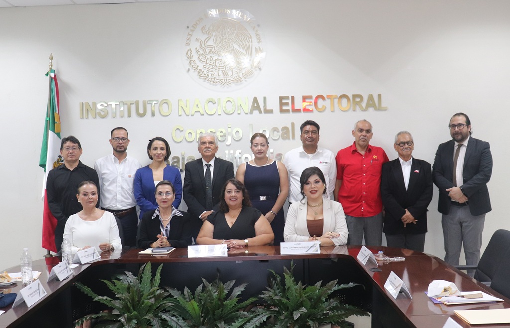 Queda instalado el consejo local del INE BCS para el Proceso Electoral Federal 2026-2027