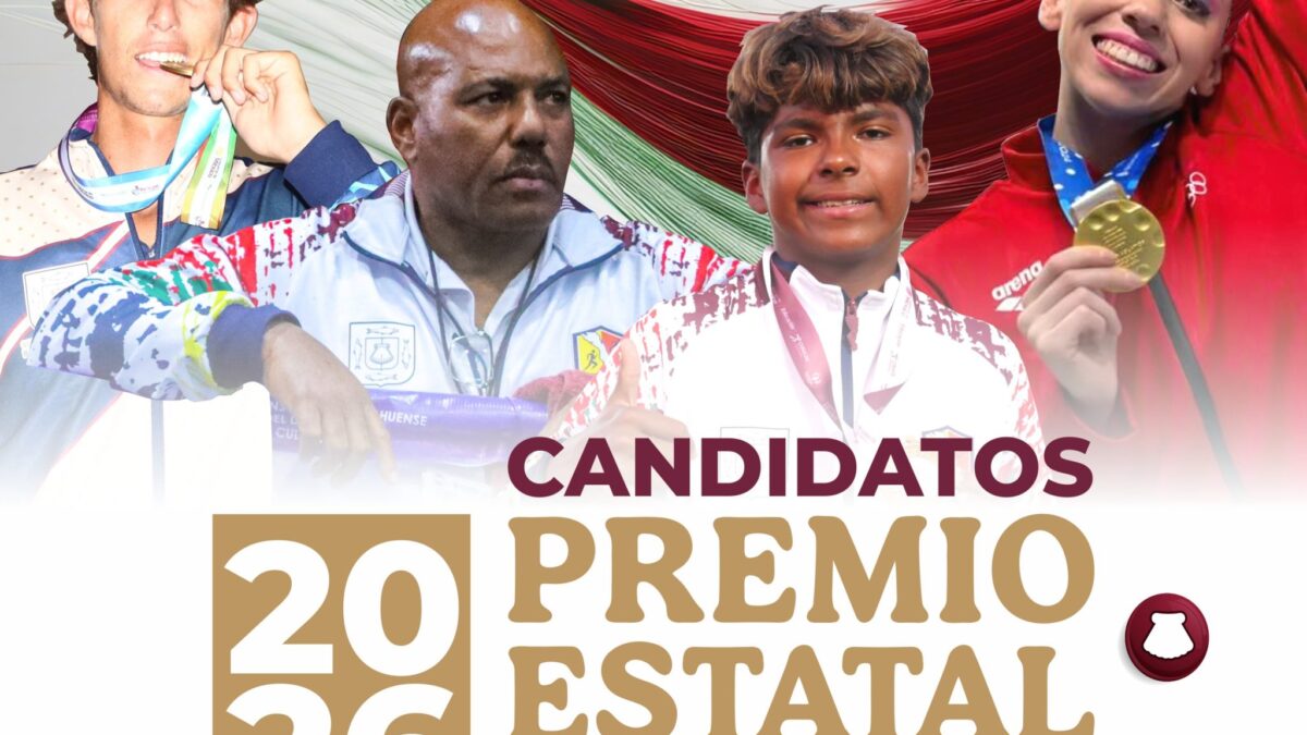 Recibe INSUDE 22 candidaturas al Premio Estatal del Deporte 2026