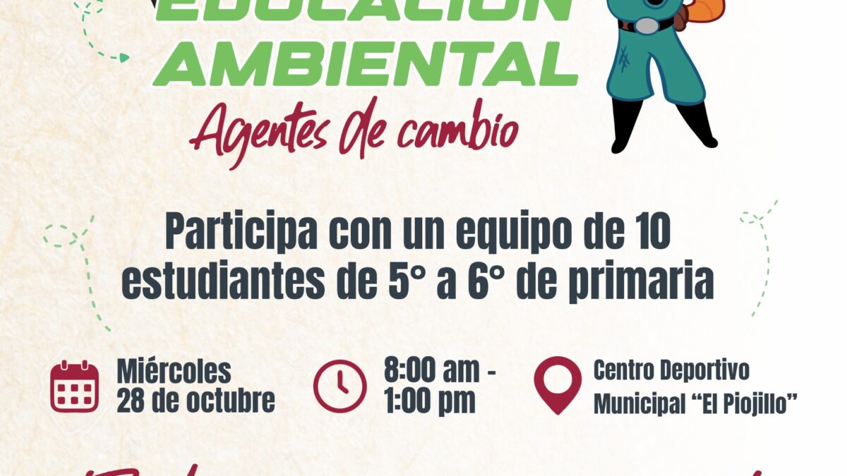 Invita SEPUIMM a participar en el 4.º Rally de Educación Ambiental “Agentes del Cambio”