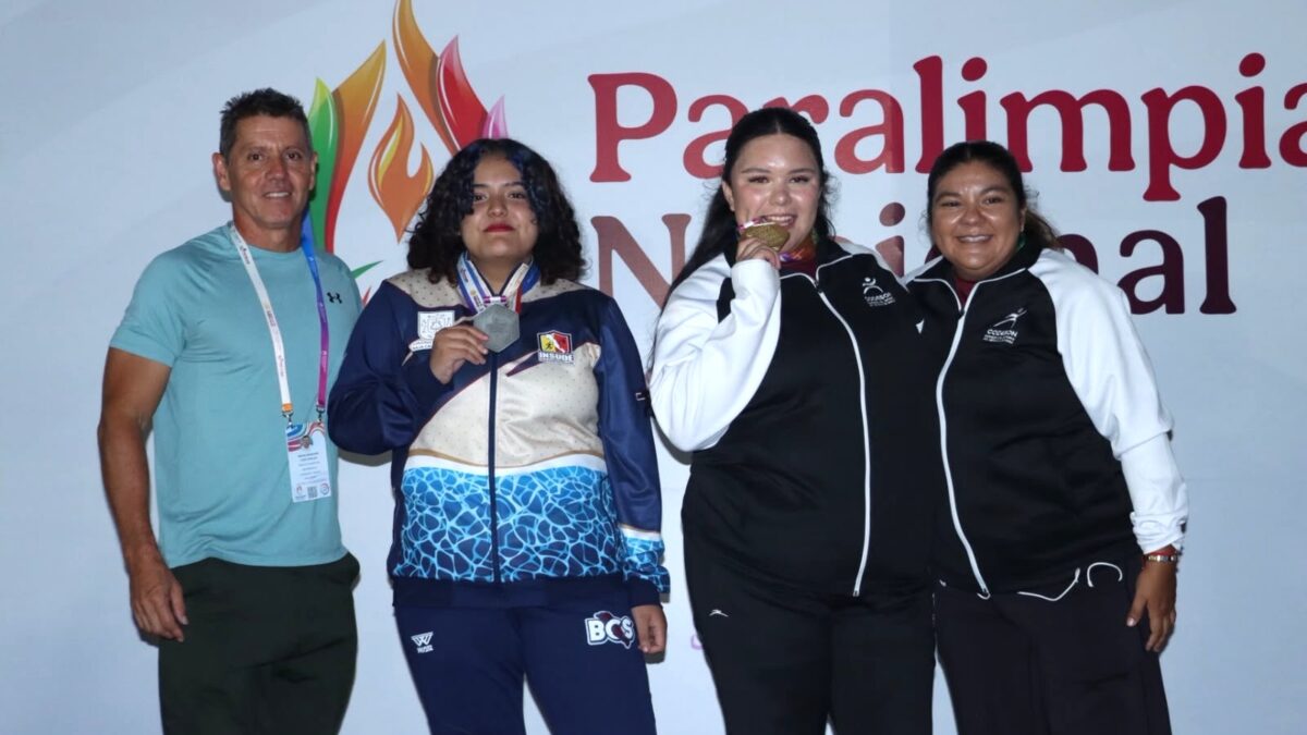BCS suma plata y bronce en paratletismo de la Paralimpiada Nacional CONADE 2026