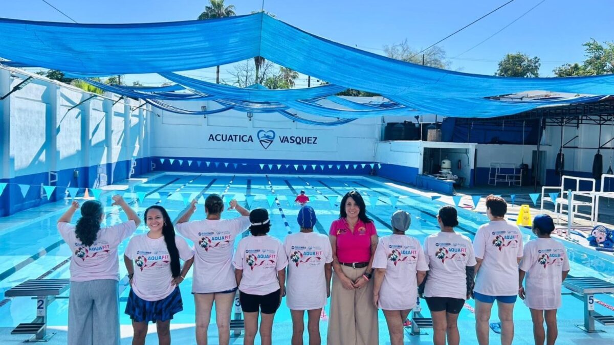 Fortalece DIF Los Cabos atención integral a personas con cáncer con terapia acuática para linfedema