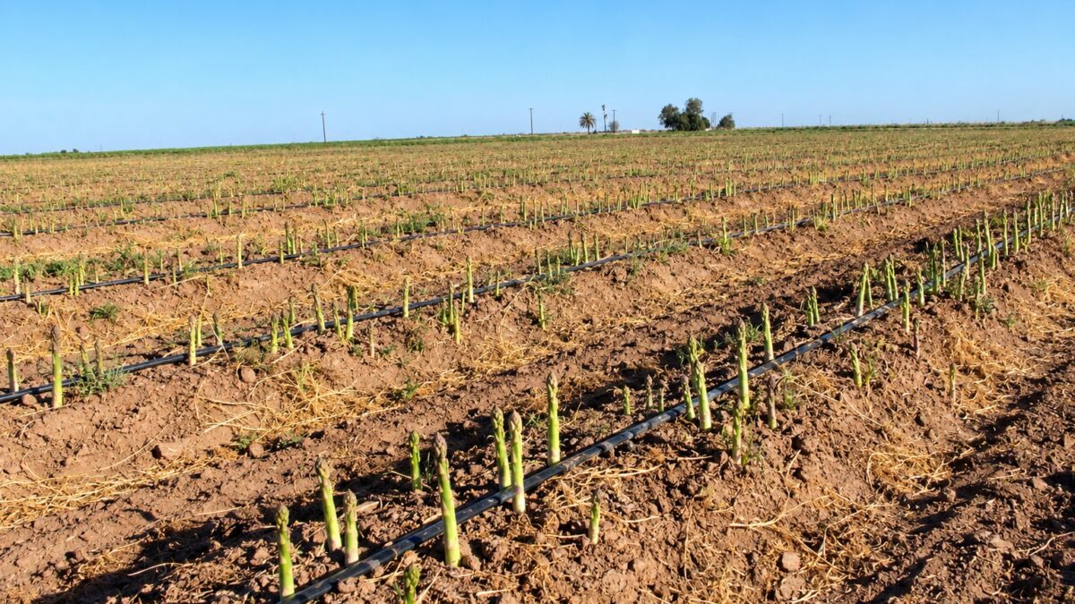 Consolida BCS el cultivo de espárrago como producto de alto valor