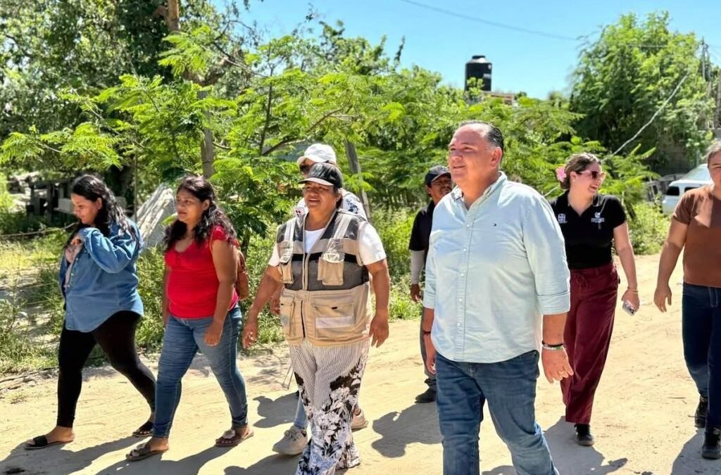Arranca XV Ayuntamiento electrificación en colonia Los Mezquites; representa mayor inversión en ampliación eléctrica en 30 años