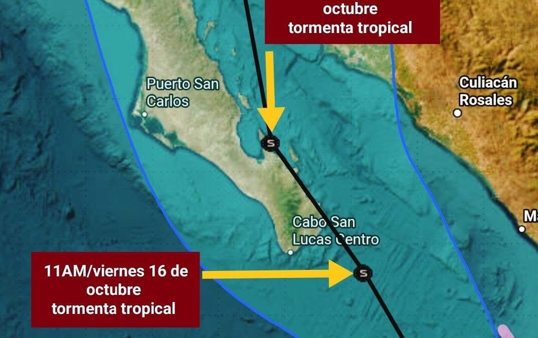 Huracán Simon podría generar lluvias en BCS: Consejo Estatal de Protección Civil