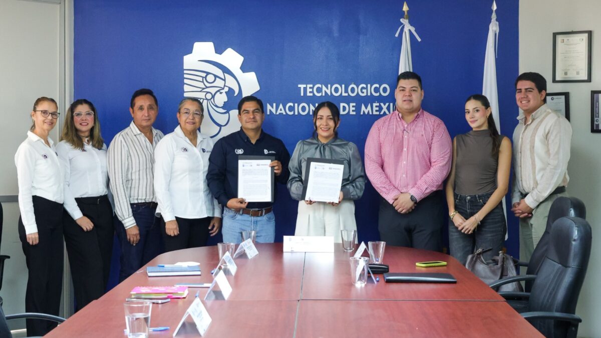 Formalizan ISJuventud y Tecnológico de La Paz convenio para ampliar oportunidades educativas y profesionales