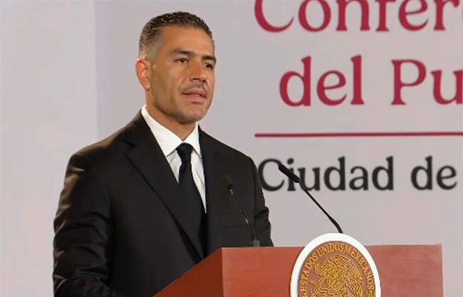 Sheinbaum califica de ‘mucha grilla’ destape de Harfuch rumbo a 2030
